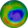 Antarctic Ozone 2014-10-21